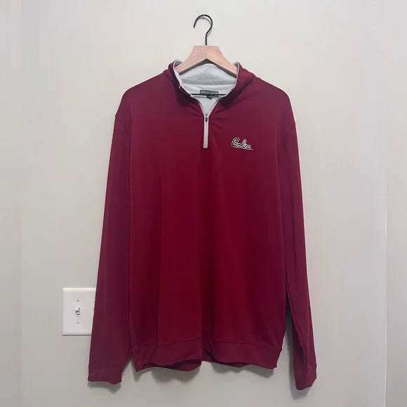Peter Millar South Carolina Script Perth Performance Quarter-Zip XL - Picture 2 of 6